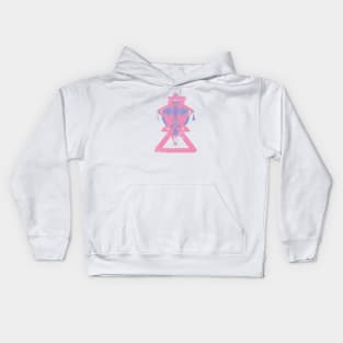 geometric mask Kids Hoodie